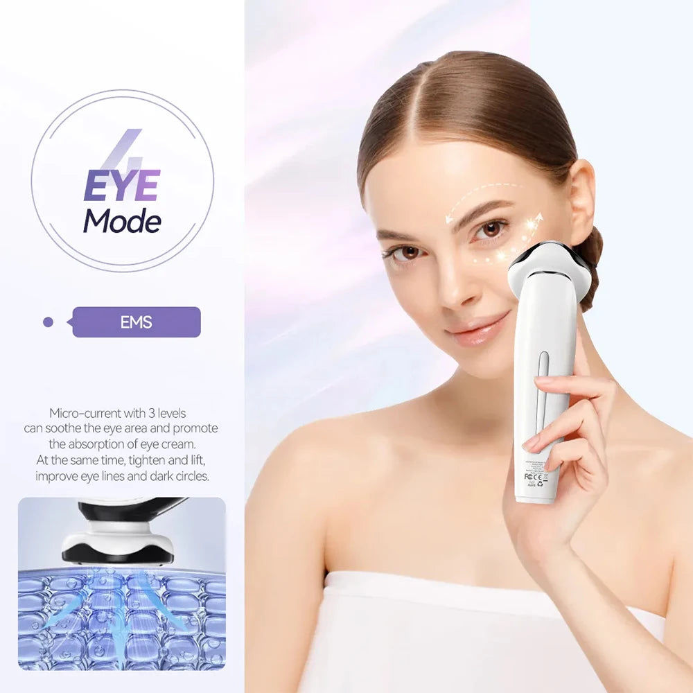 ANLAN EMS Facial Massager Face Lifting LED