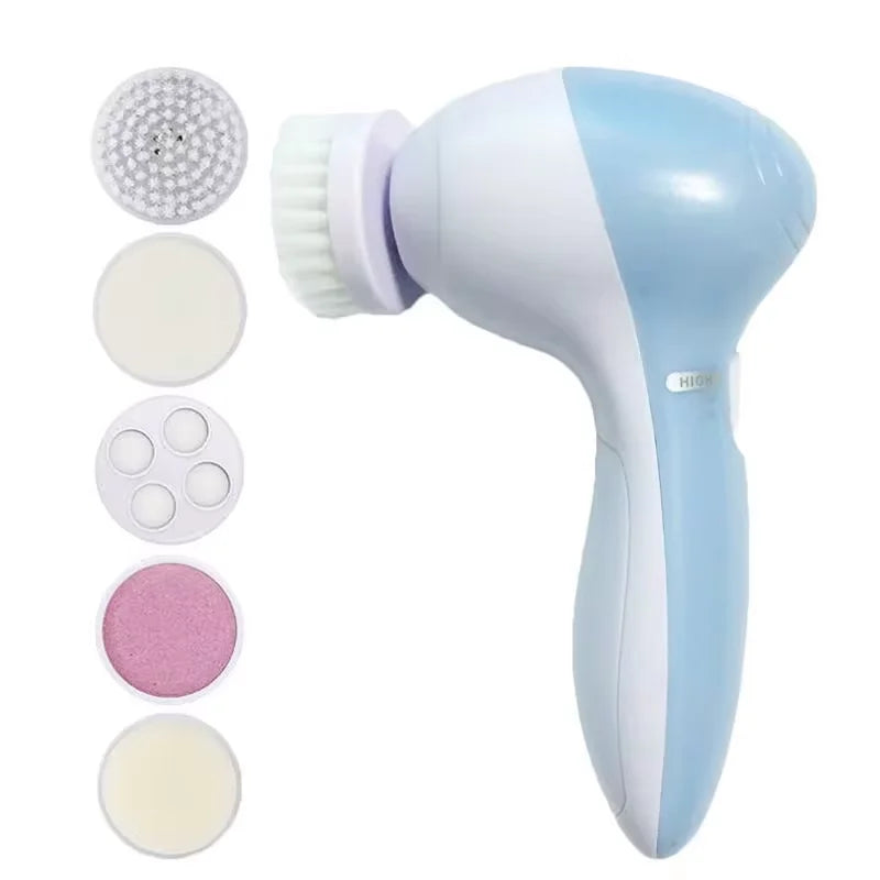 Electric 5 IN 1 Electric Facial Cleaner Brush