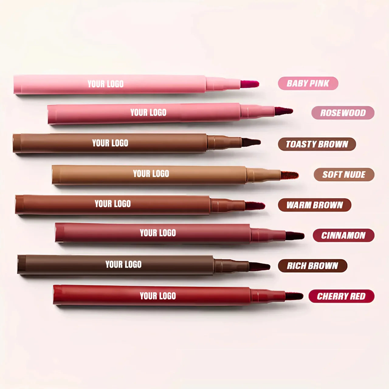 Custom Vegan Liquid Matte Lip Liner Waterproof