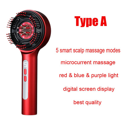 Electric Head Scalp Massage Comb