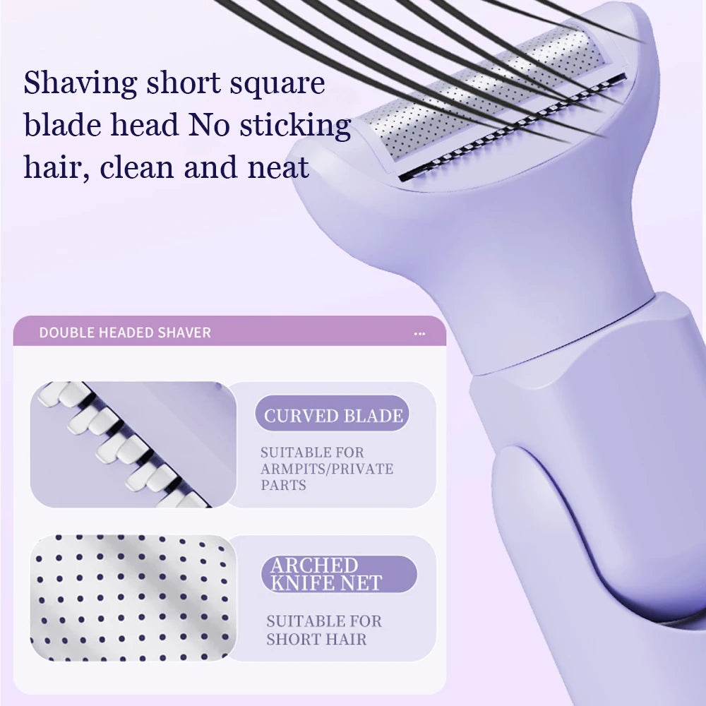 5-in-1 Electric Shaver for Women Cordless Hair Trimmer
