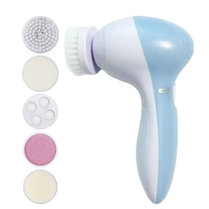 Electric 5 IN 1 Electric Facial Cleaner Brush