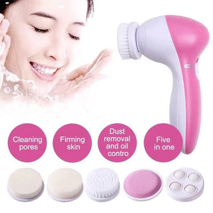 Electric 5 IN 1 Electric Facial Cleaner Brush