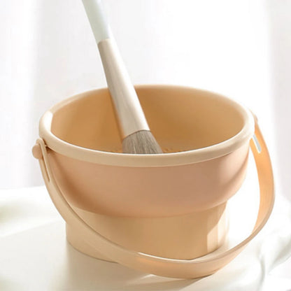 1PCS Silicone Washing Bowl Makeup Brush Cleaning