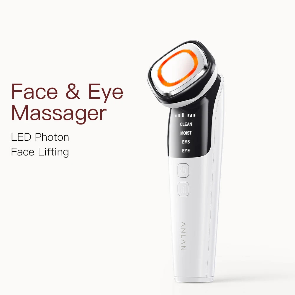ANLAN EMS Facial Massager Face Lifting LED