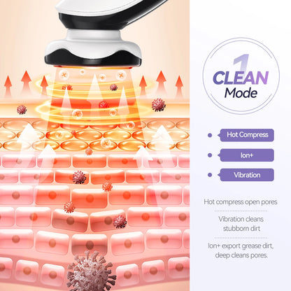 ANLAN EMS Facial Massager Face Lifting LED