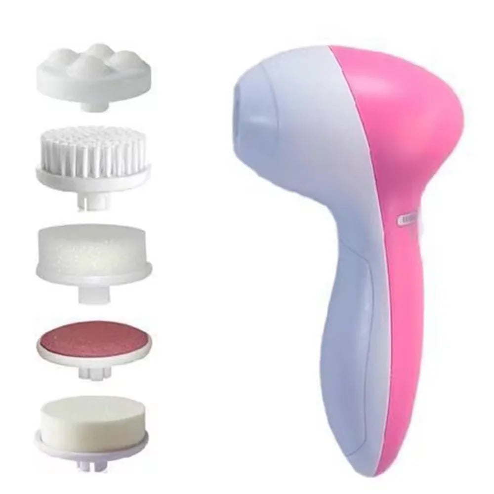Electric 5 IN 1 Electric Facial Cleaner Brush
