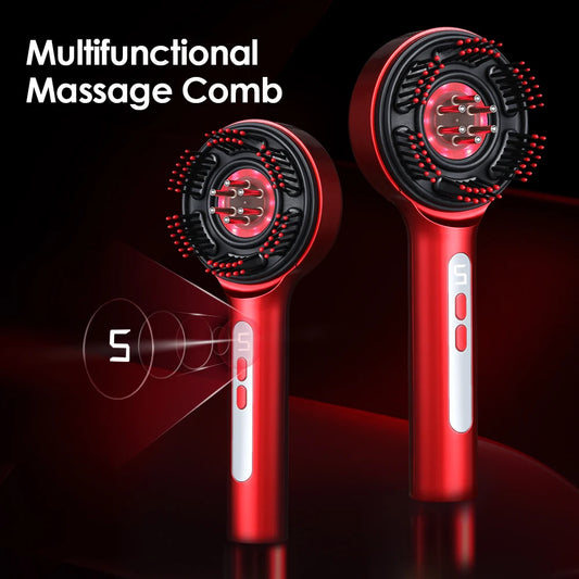 Electric Head Scalp Massage Comb