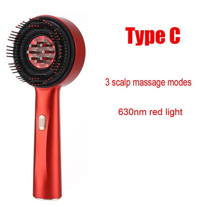 Electric Head Scalp Massage Comb