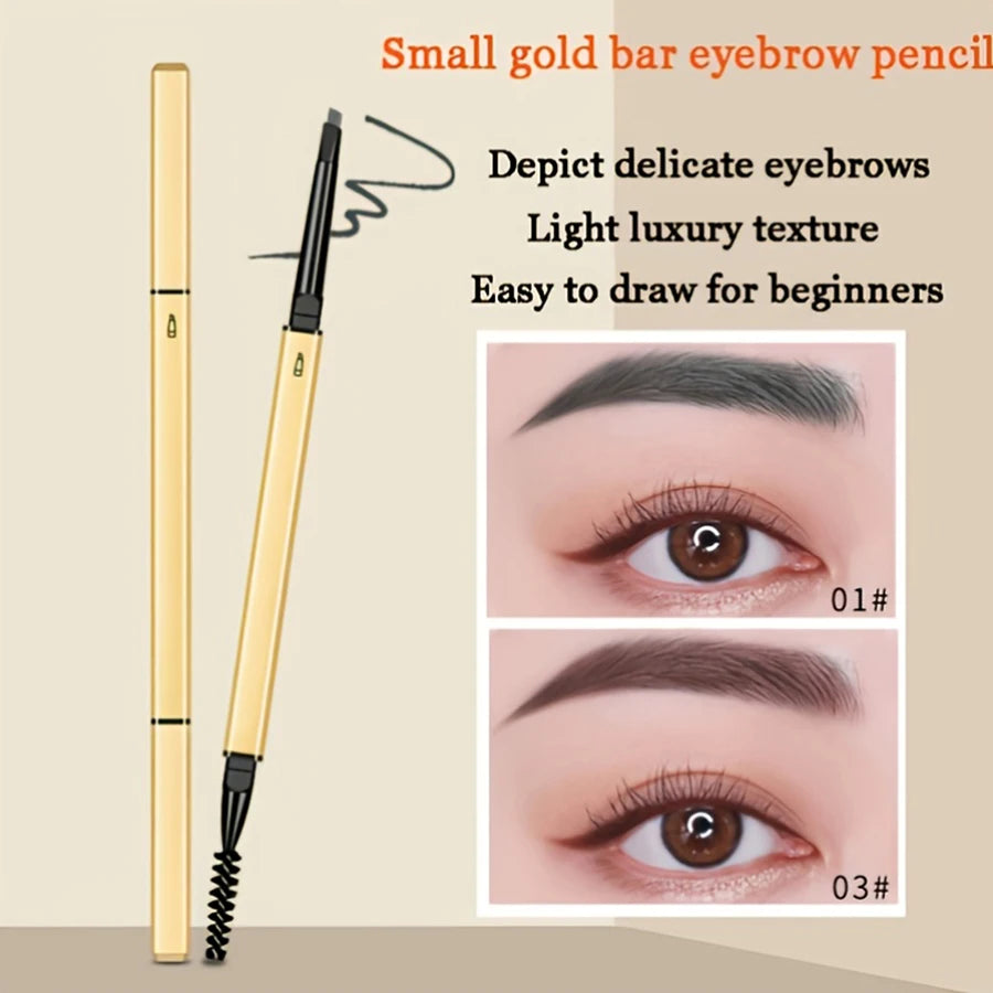 Double headed eyebrow pencil